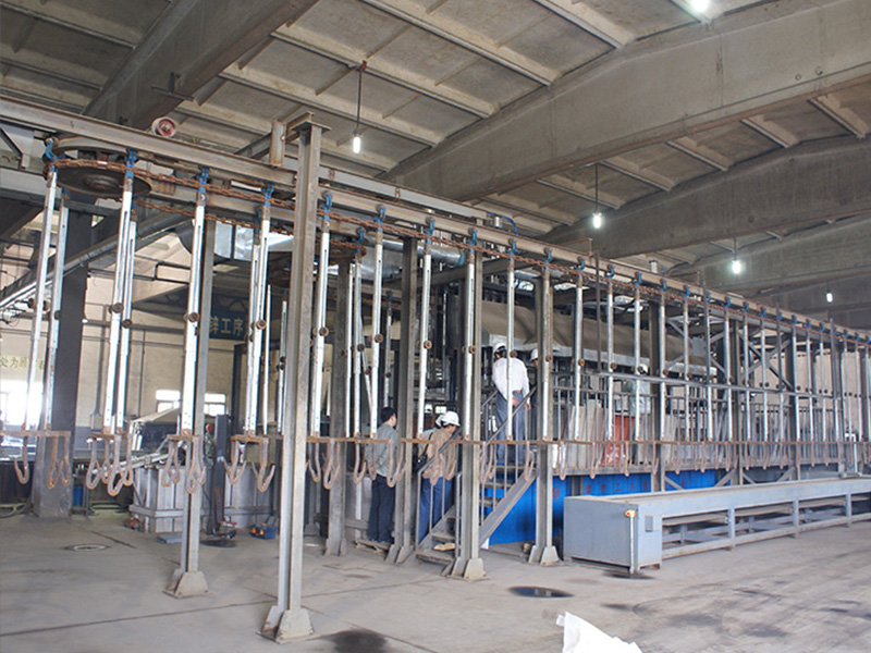 鑄鐵件/瑪鋼件熱鍍鋅生產線